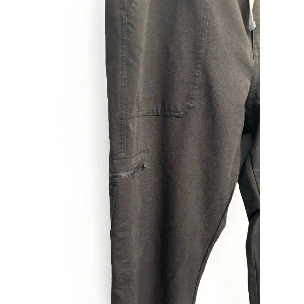Figs Technical Collection Navy Blue Cairo Cargo  Straight Leg Scrub Pants XL - Picture 7 of 12
